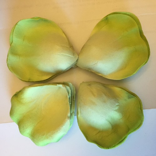 Silk rose petals - silk, for