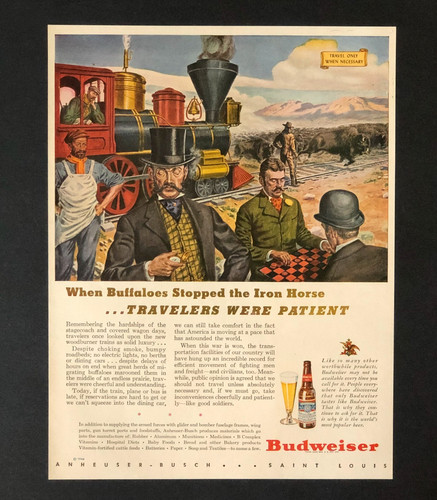 1944 budweiser beer - 1944,