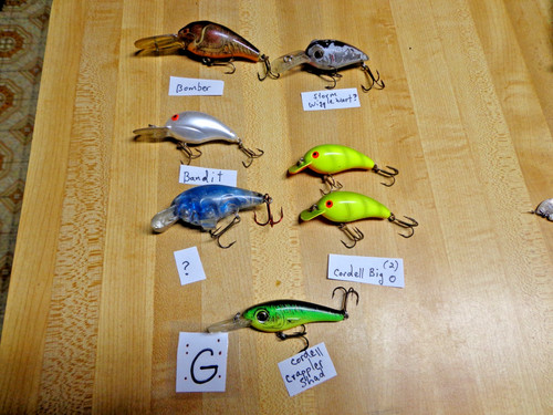 Assorted crankbaits - assorted,