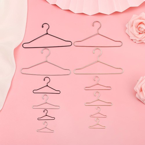 10pcs metal doll hangers - 10pcs,