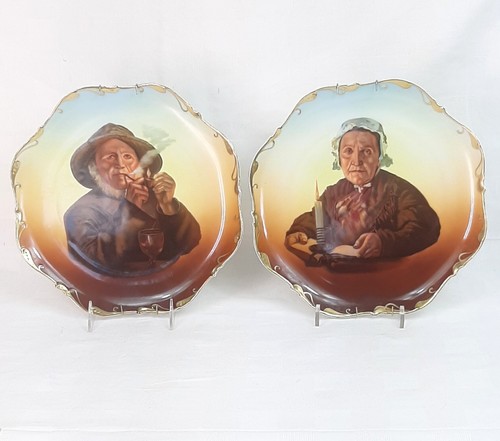 Vintage portrait plates - 2,