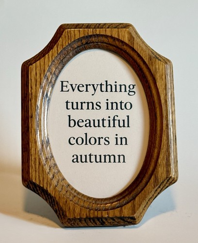 Vintage oak tabletop frame - frame,