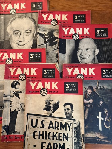 1945 yank army weekly - army,