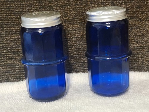 Set two vintage blue - of,