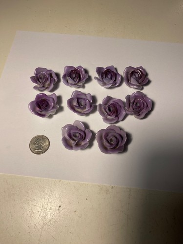 X45 lot purple porcelain - lot, 10