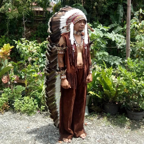 Xxl handmade feather - feather, warbonnet