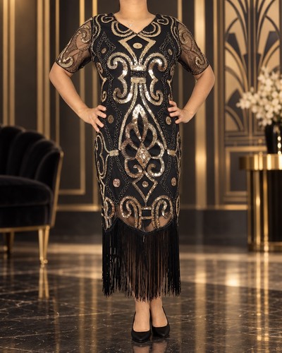 Fundaisy black gold sequin - fundaisy,