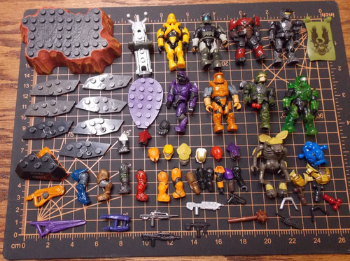 Mega construx halo figure - mega, lot