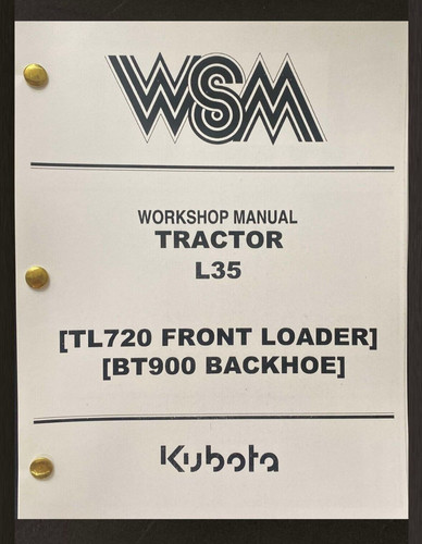 Tractor backhoe loader - loader, full