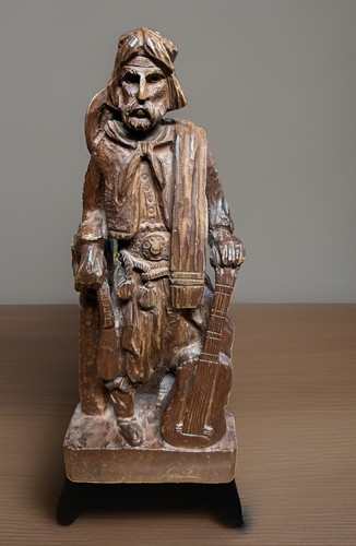 Hand carved wooden sculpture - hand,