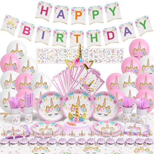 Unicorn birthday decorations - birthday,