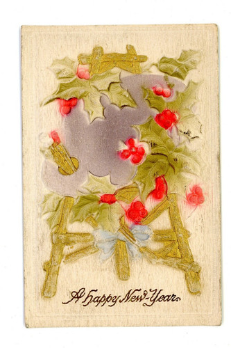 Postcard mab new year - postcard,