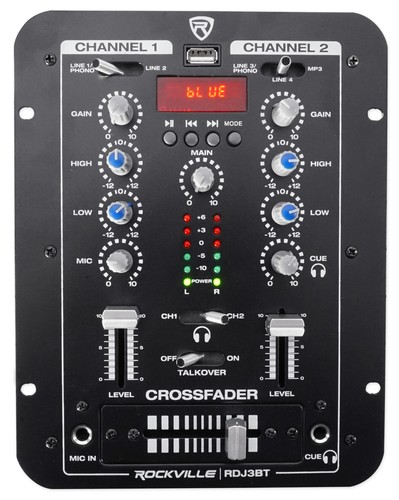 Rockville rdj3bt channel dj - rockville,