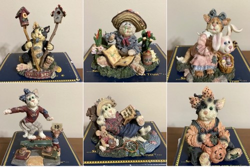 Boyds bears purrstones - bears,