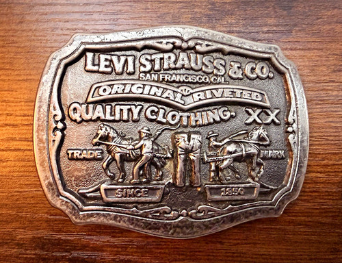 Levi men silver metal - levi's,