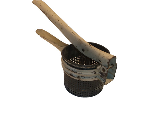 Vintage potato ricer masher - vintage,