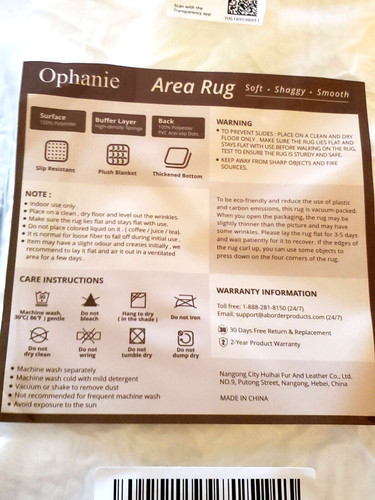 Shag area rug white fluffy - shag,