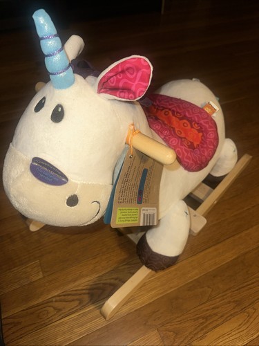 Toys wooden plush rocking - wooden,