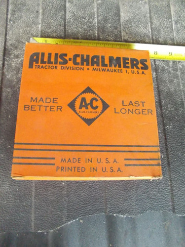 Allis chalmers tractor nos - chalmers, ac