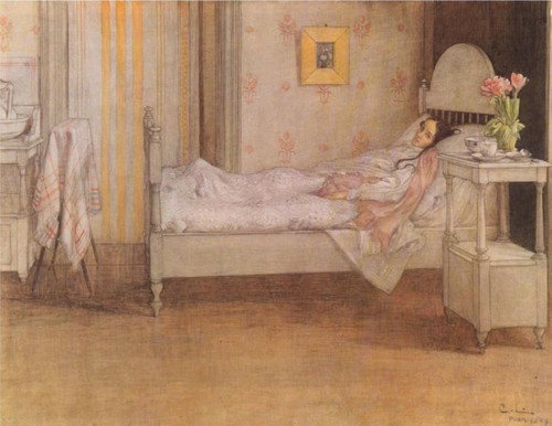 Carl larsson convalescence - carl,