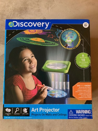 Discovery kids art - kids, projector