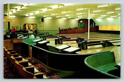 Vintage bowling alley lanes - bowling,