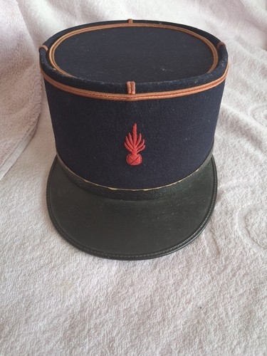 Vintage french fireman kepi - french,
