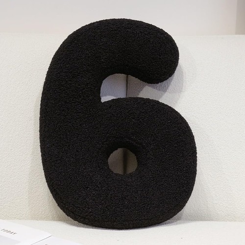 Number plush pillow numbers - plush, pillow,