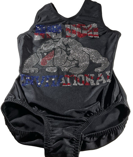 Girl gymnastics leotard big - gymnastics,