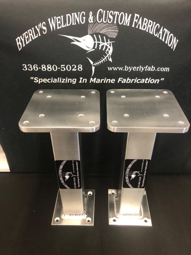 One pair cannon downrigger - one,