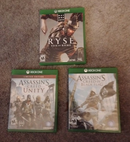 Xbox one game lot assassin - one,
