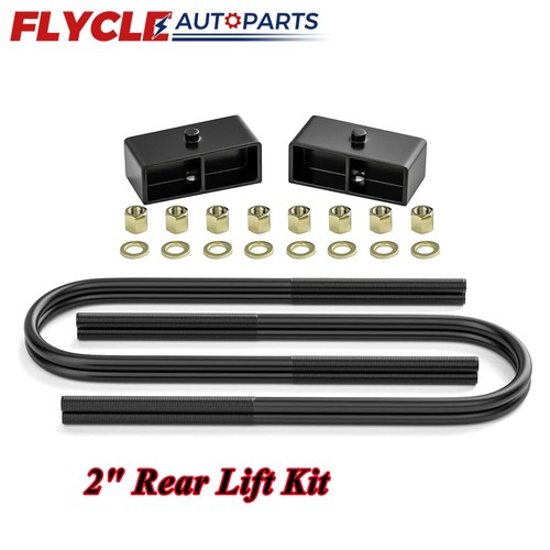 Rear lift kit u bolts - 2'', u-bolts