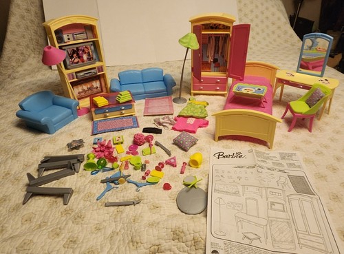Vtg barbie living style - living,