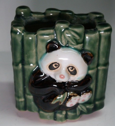 Vintage panda bear - panda,