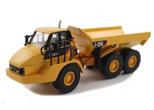 Alloy articulated dump - 1/64,