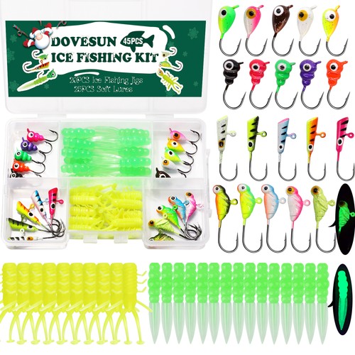 45pcs ice fishing - 45pcs,