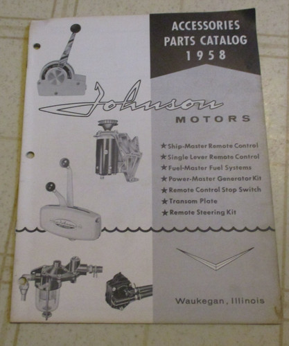 1958 johnson outboard - 1958,