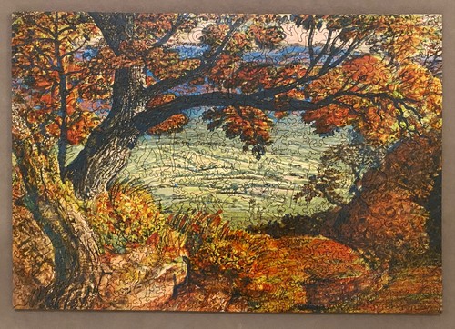 Liberty wooden puzzle - wooden, the