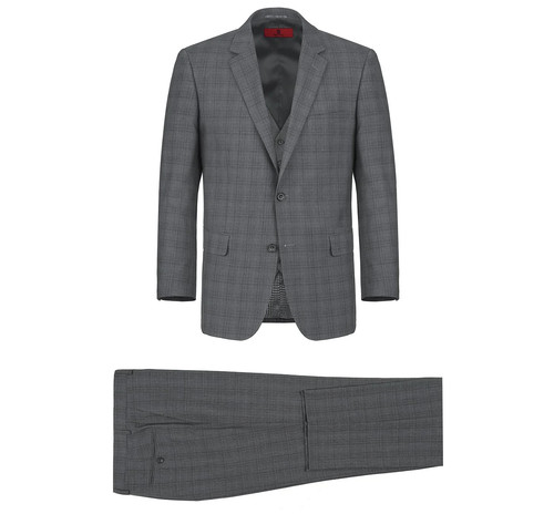 Men gray piece - gray, 3-piece