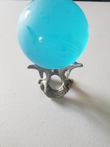 Art glass and pewter coastal - pewter,