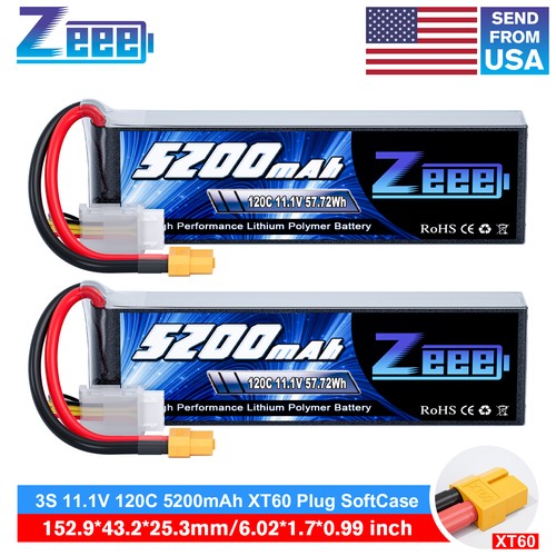 Zeee lipo battery - 2x, 3s