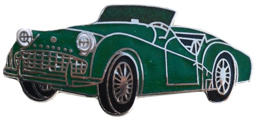 Triumph tr3a car cut - b,