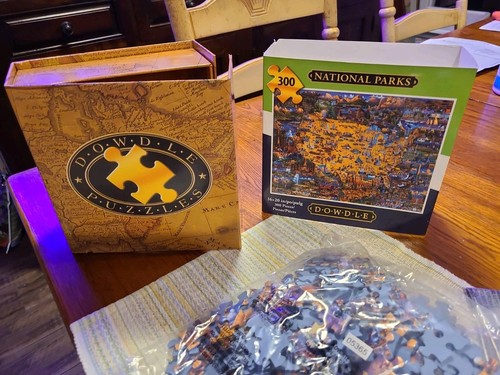 Dowdle folk art jigsaw - jigsaw, puzzle