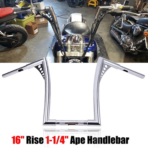 Chrome rise ape hangers - chrome,