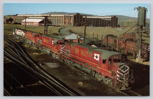Lehigh valley railroad alco - lehigh,