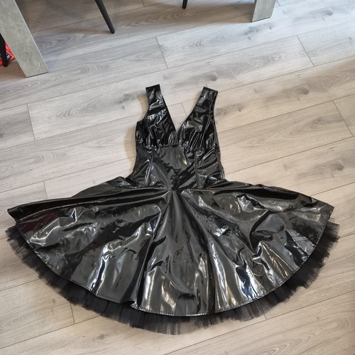 Bnwot black pvc - fit, &