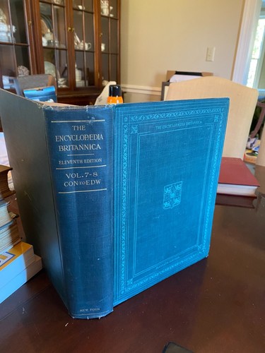 Antique book encyclopedia - antique,