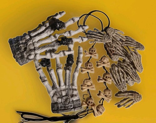 Vtg halloween lot props - halloween,