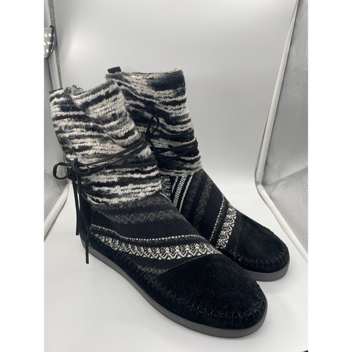Toms nepal black suede - nepal,