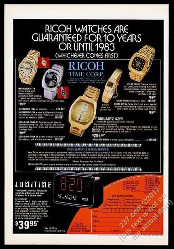 1973 ricoh ricohquartz atlas - 1973,